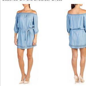 PAIGE soft chambray dress. Worn once.